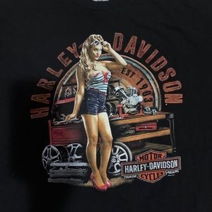 HARLEY DAVIDSON PIN UP GIRL 5XL